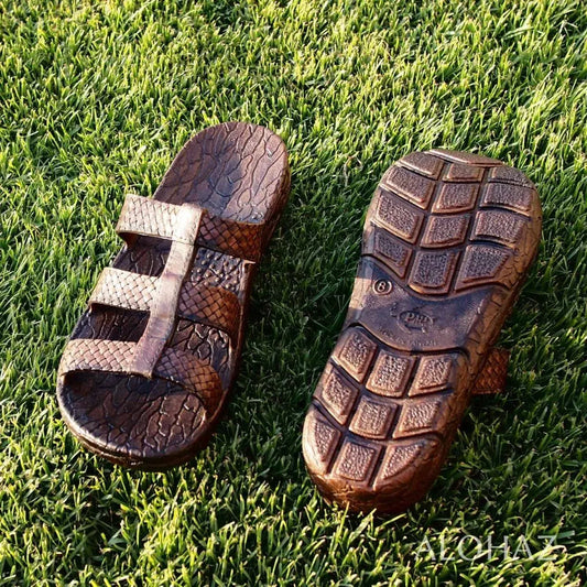 Brown jaya jandals® - pali hawaii jesus sandals - alohaz