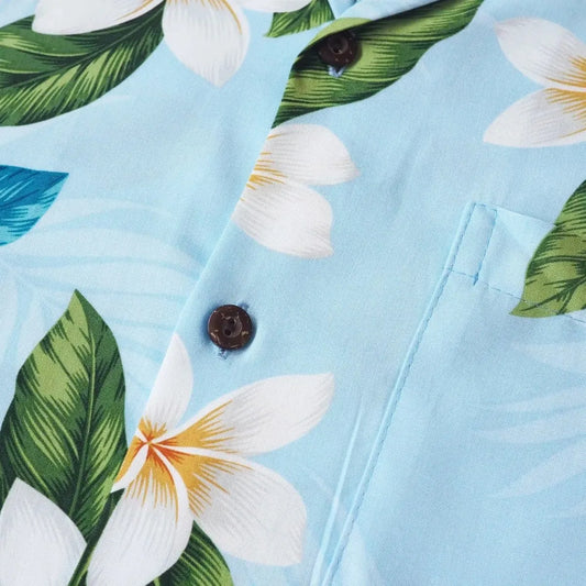 Escape hawaiian aloha rayon shirt - alohaz
