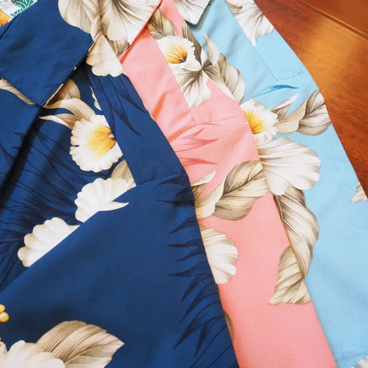 Hibiscus joy pink hawaiian cotton shirt - alohaz