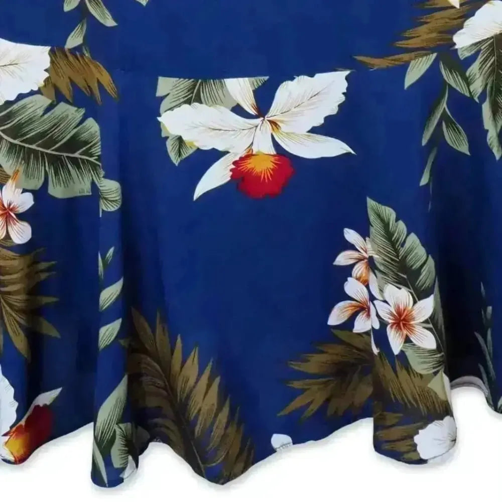 Majestic blue hawaiian laka dress - alohaz