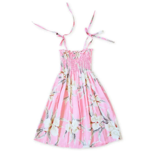 Mele pink hawaiian girl sunkiss dress - alohaz