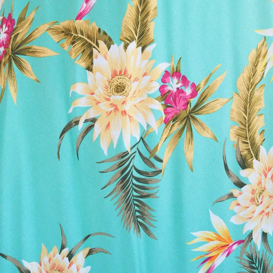 Mountain green hawaiian kamalii dress - alohaz