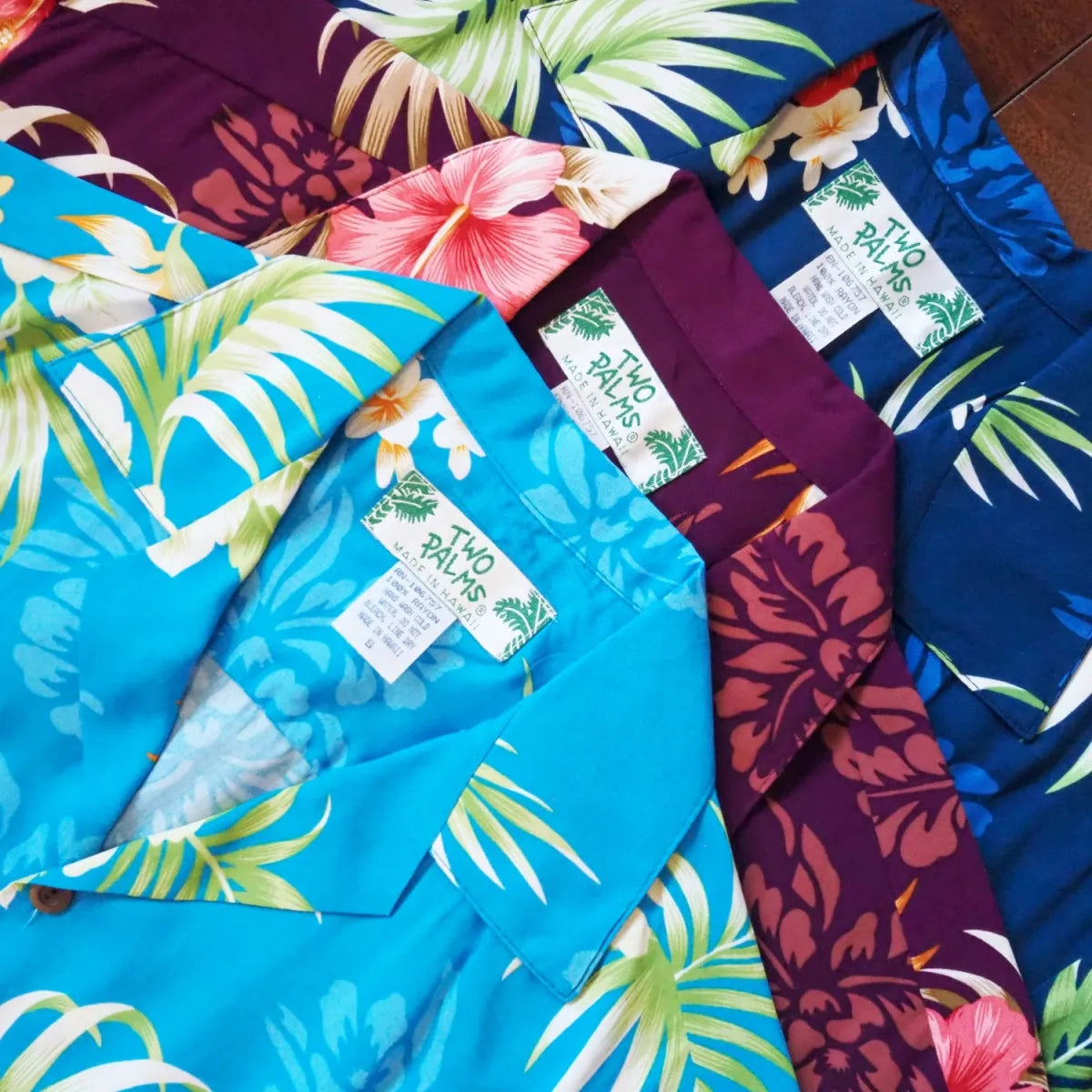 Passion blue hawaiian rayon shirt