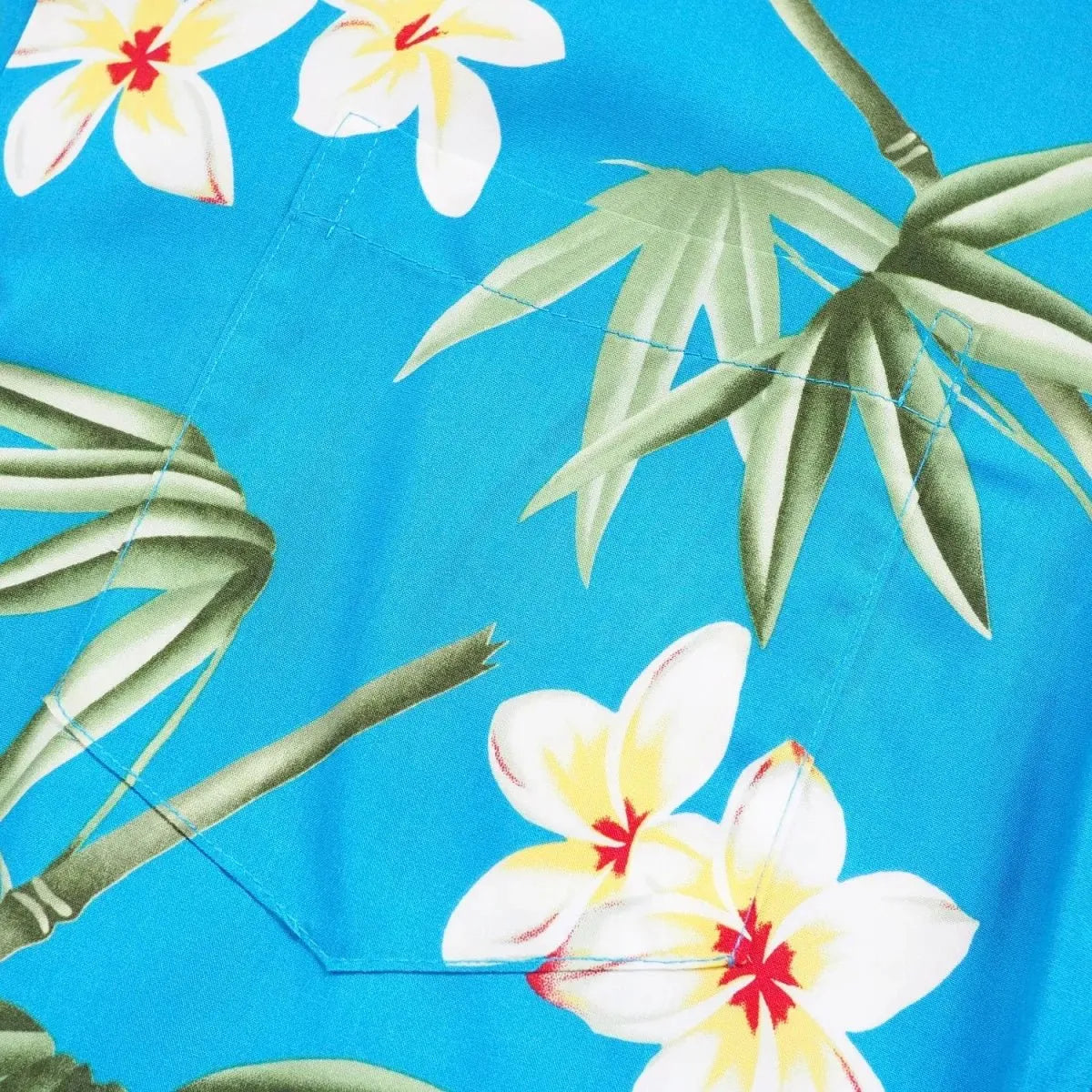 Pipiwai blue hawaiian rayon shirt - alohaz