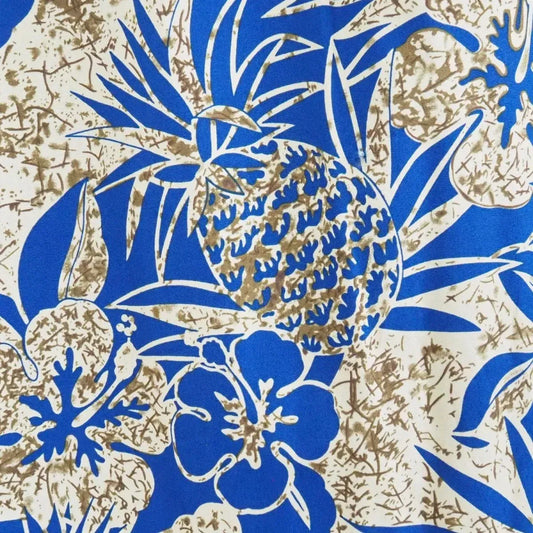 Sweet pineapple blue hawaiian muumuu - alohaz