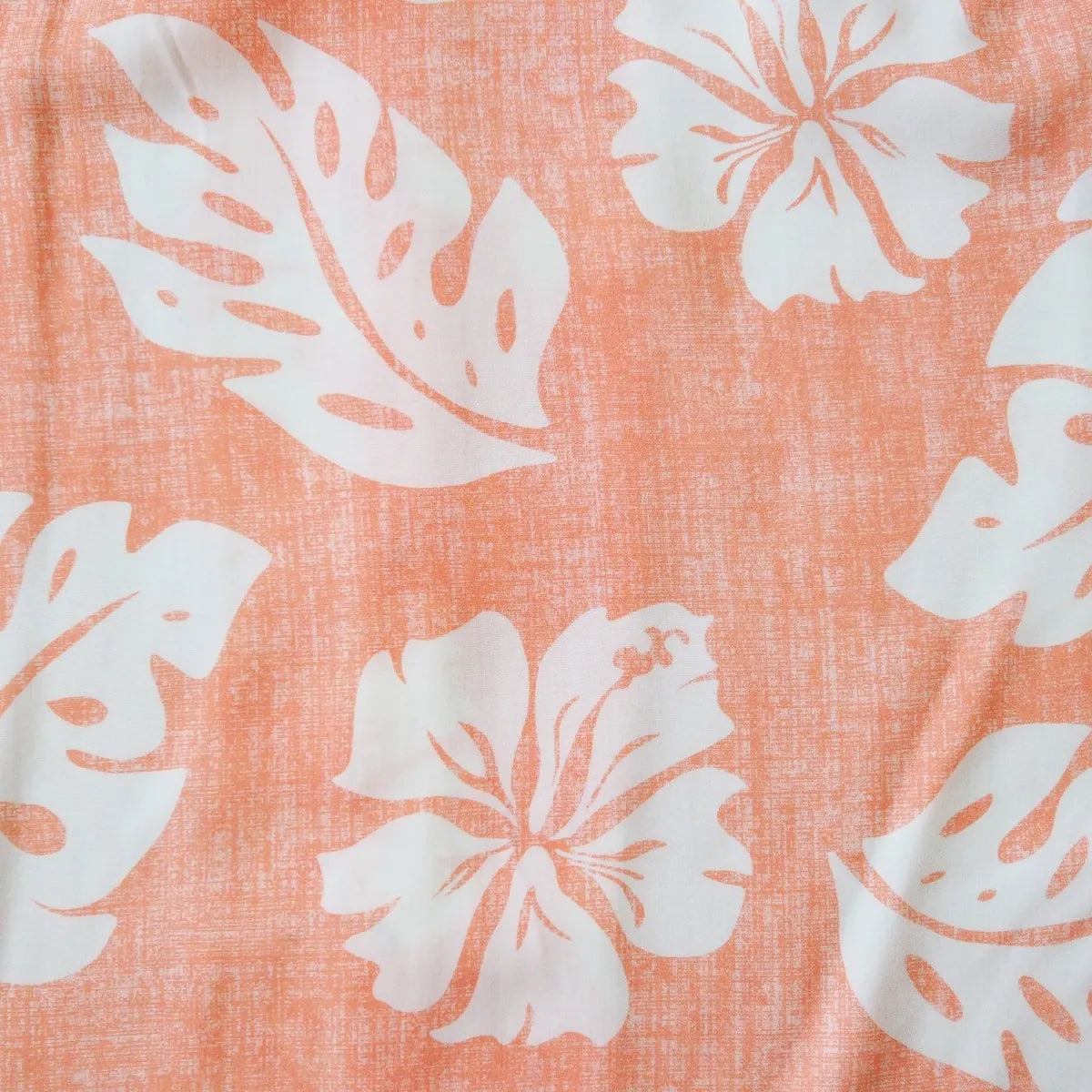 Tradewinds orange hawaiian aloha rayon shirt