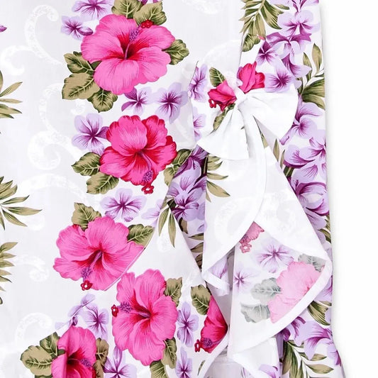 White mist hawaiian naniloa dress - alohaz