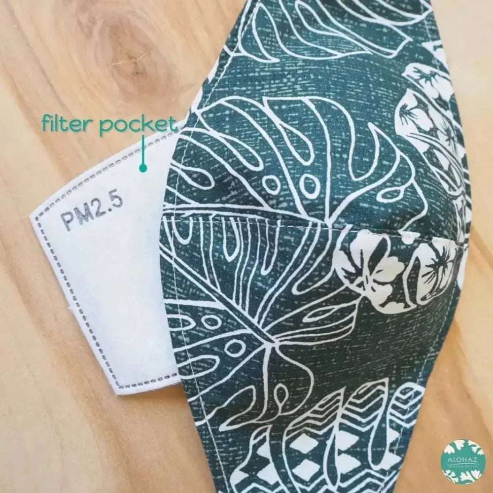 Face Masks + Filter Pockets - Alohaz