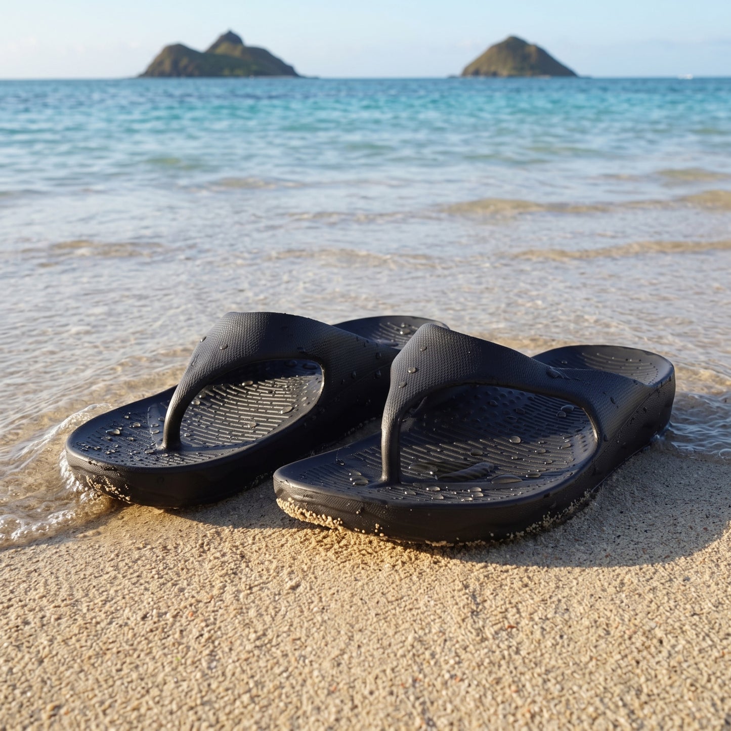 black flip™ -  pali hawaii flip flops