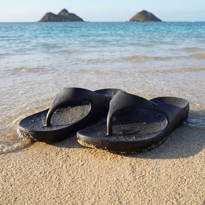 black flip™ -  pali hawaii flip flops