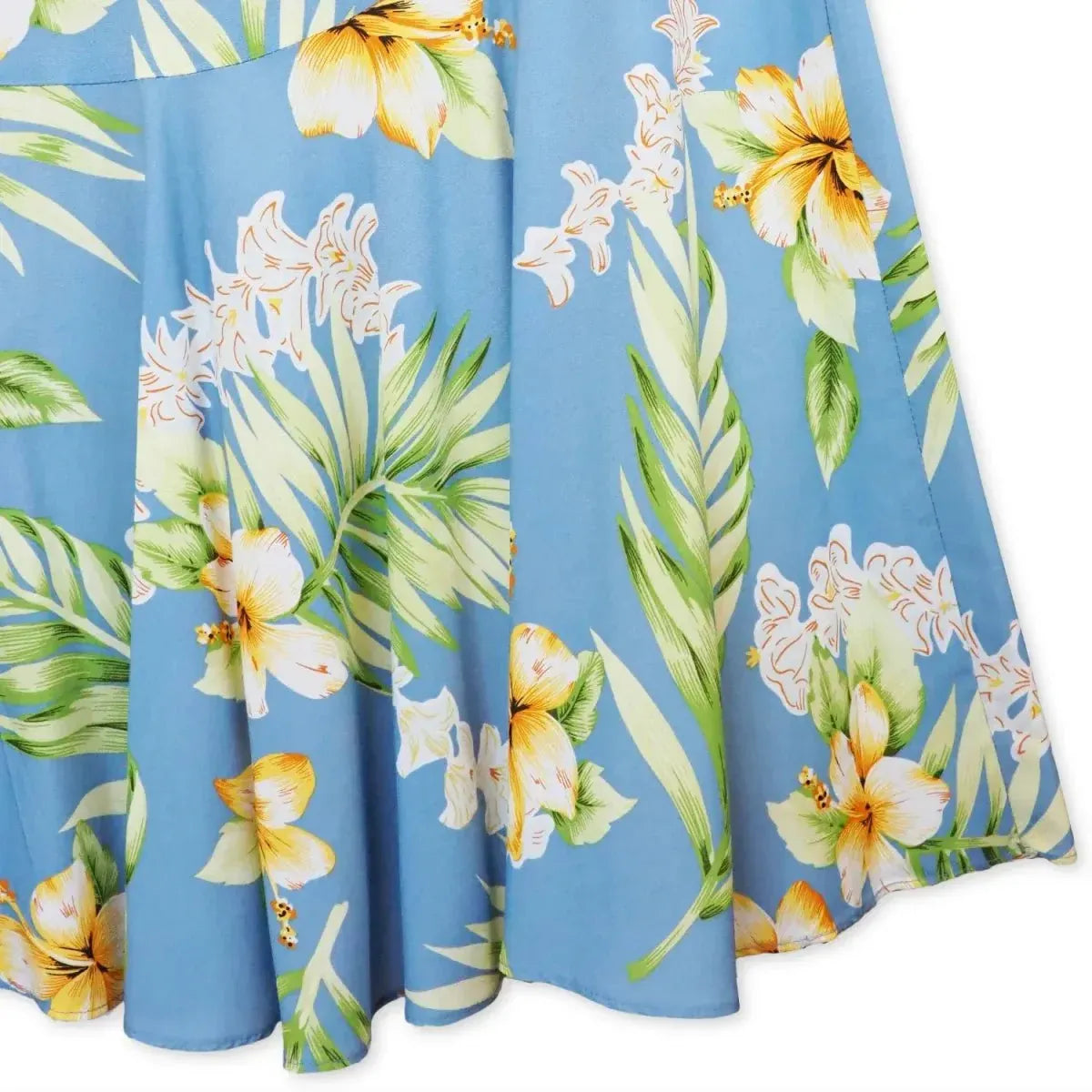 Atoll blue hawaiian malia dress - alohaz