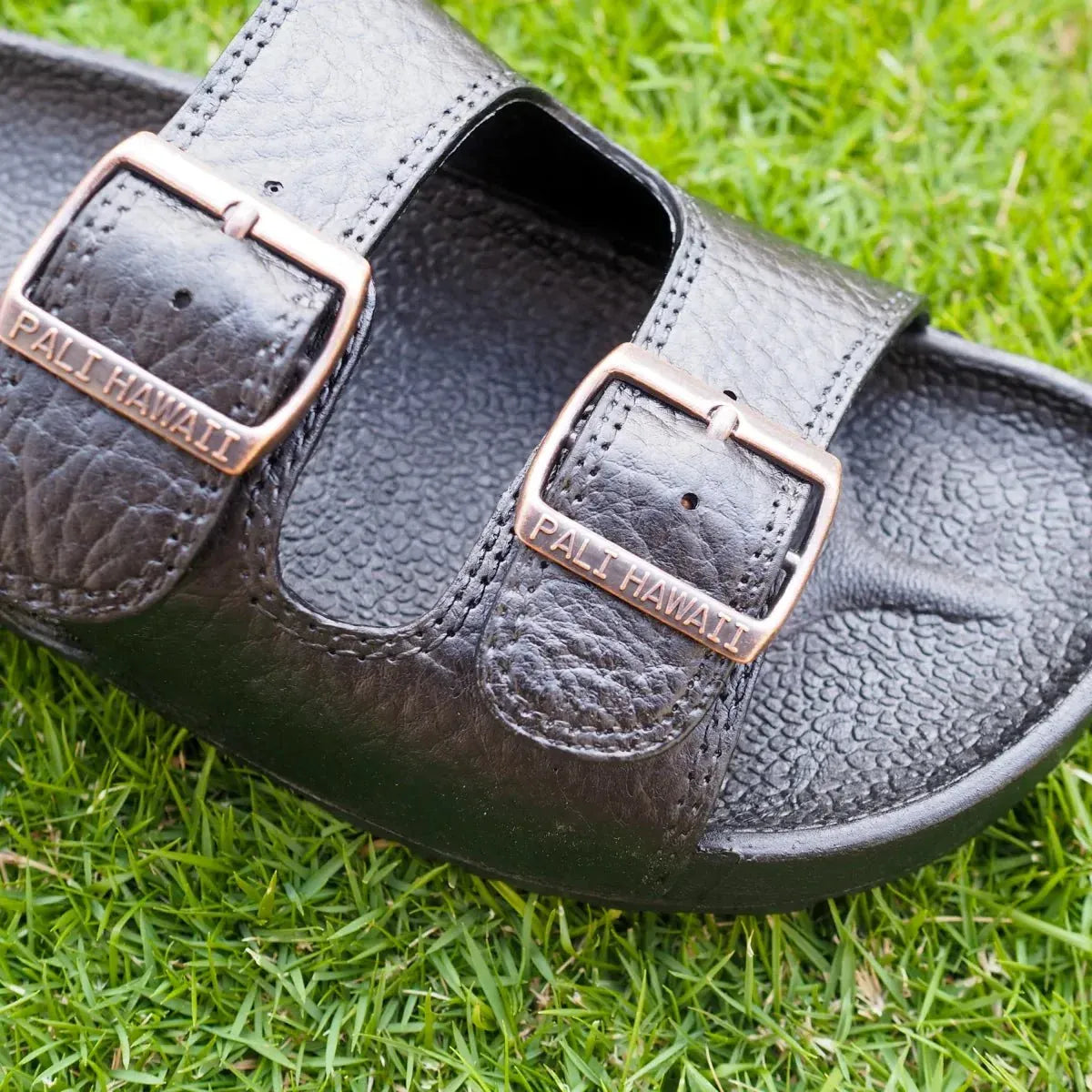 Black buckle jandals® - pali hawaii jesus sandals - alohaz