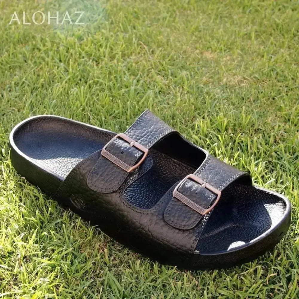 Alohaz | black buckle jandals® - pali hawaii Jesus sandals