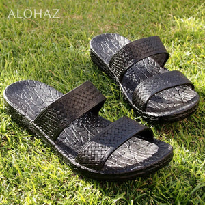 Black jane jandals® - pali hawaii jesus sandals