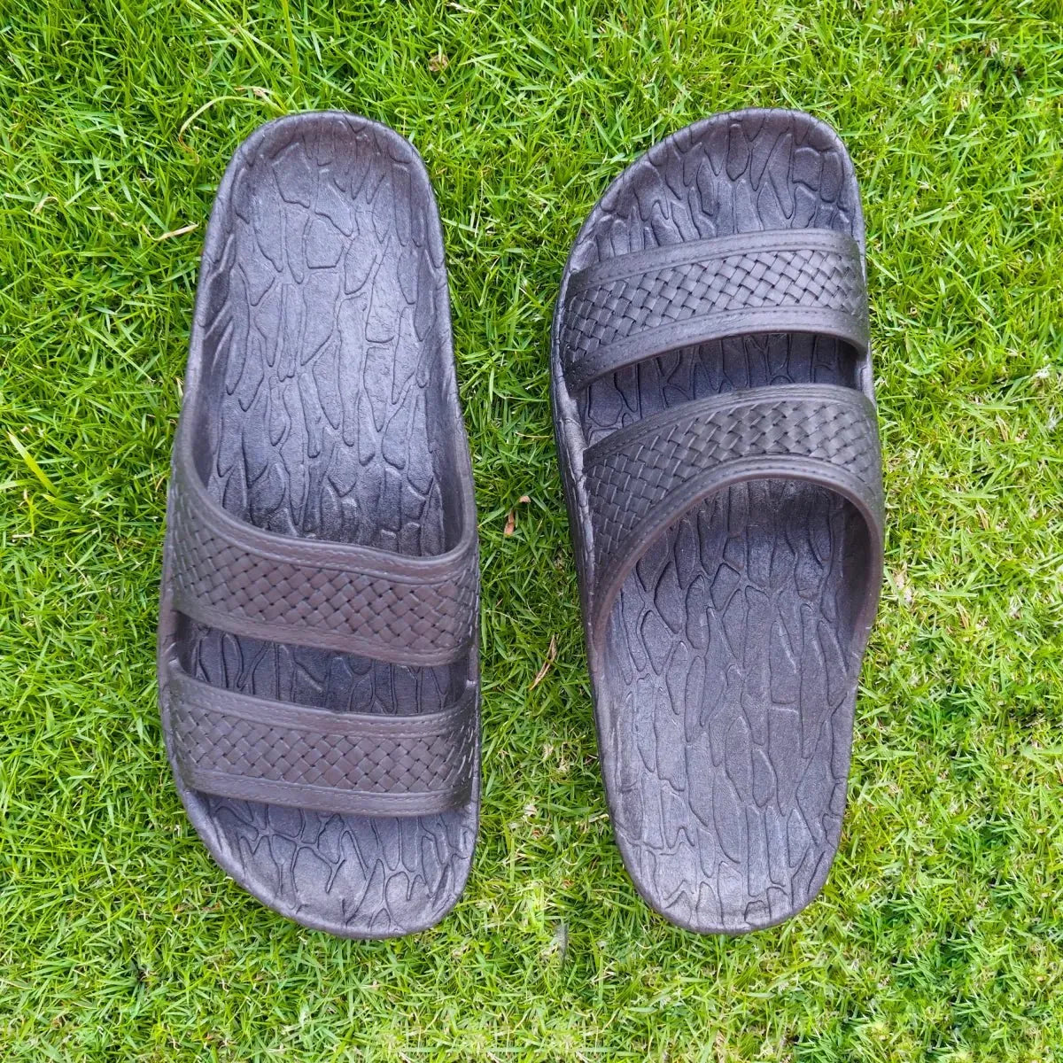 Black jon jandals® - pali hawaii jesus sandals - alohaz