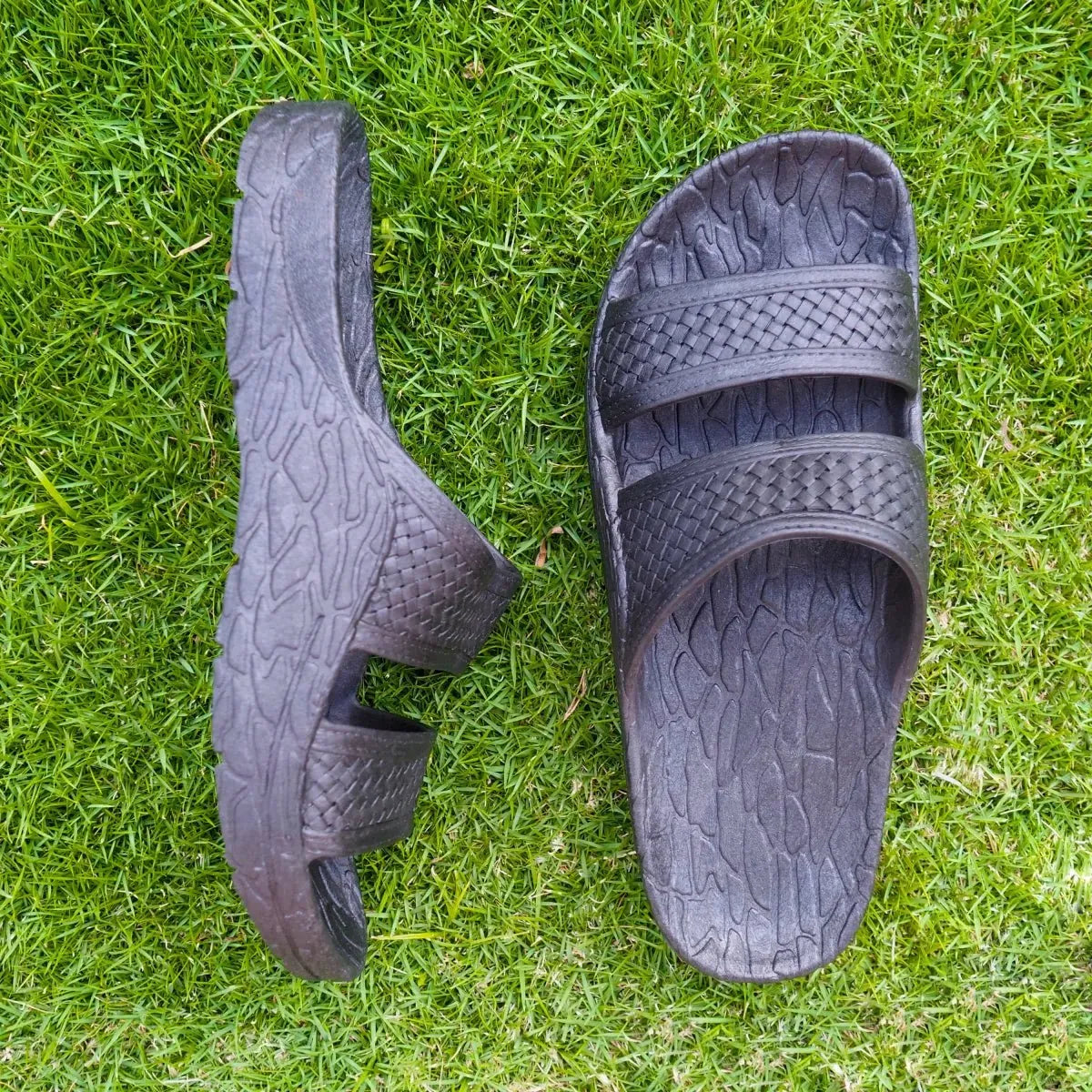Black jon jandals® - pali hawaii jesus sandals - alohaz