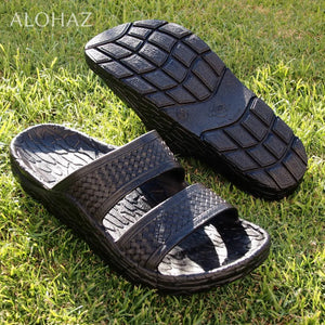 Black jon jandals® - pali hawaii jesus sandals