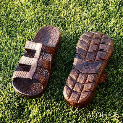Brown jaya jandals® - pali hawaii jesus sandals - alohaz