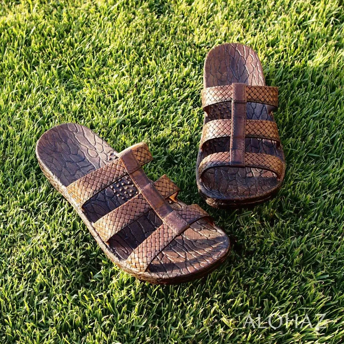 Brown jaya jandals® - pali hawaii jesus sandals - alohaz