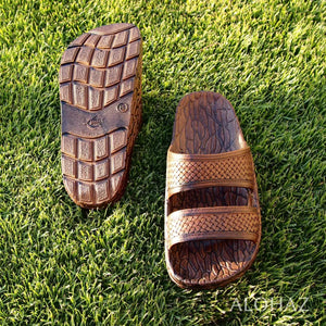 Brown jon jandals® - pali hawaii jesus sandals
