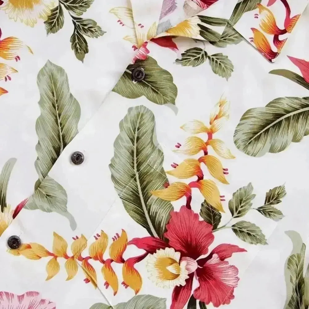 Cloud hawaiian rayon shirt - alohaz