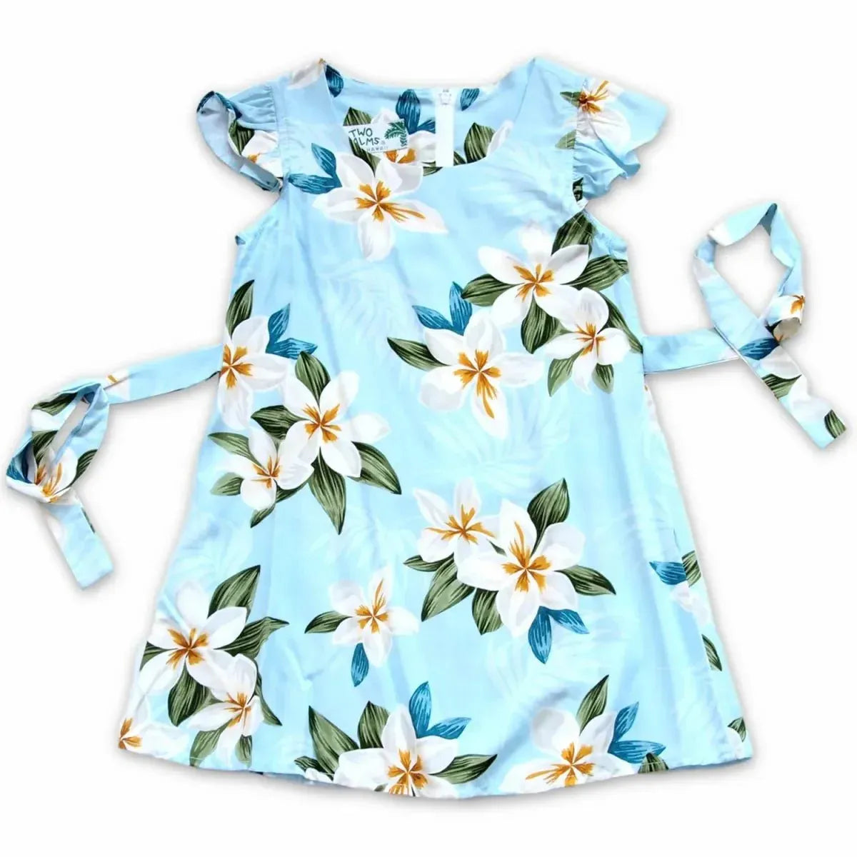 Escape blue hawaiian girl hula dress - alohaz
