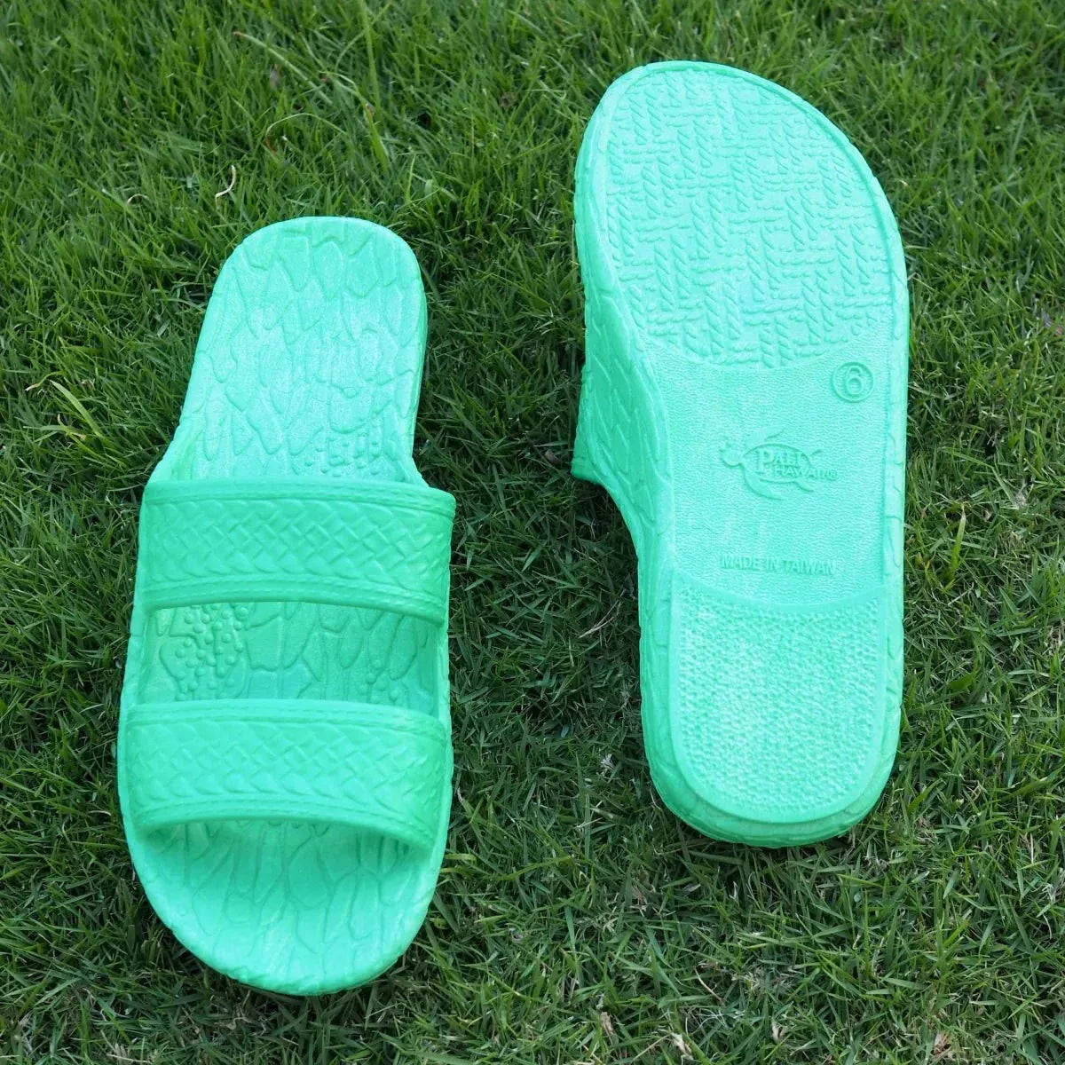 Green classic jandals® - pali hawaii jesus sandals - alohaz