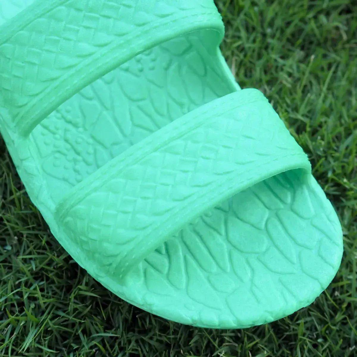 Green classic jandals® - pali hawaii jesus sandals - alohaz