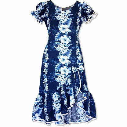 Hanalei blue hawaiian makani dress - alohaz