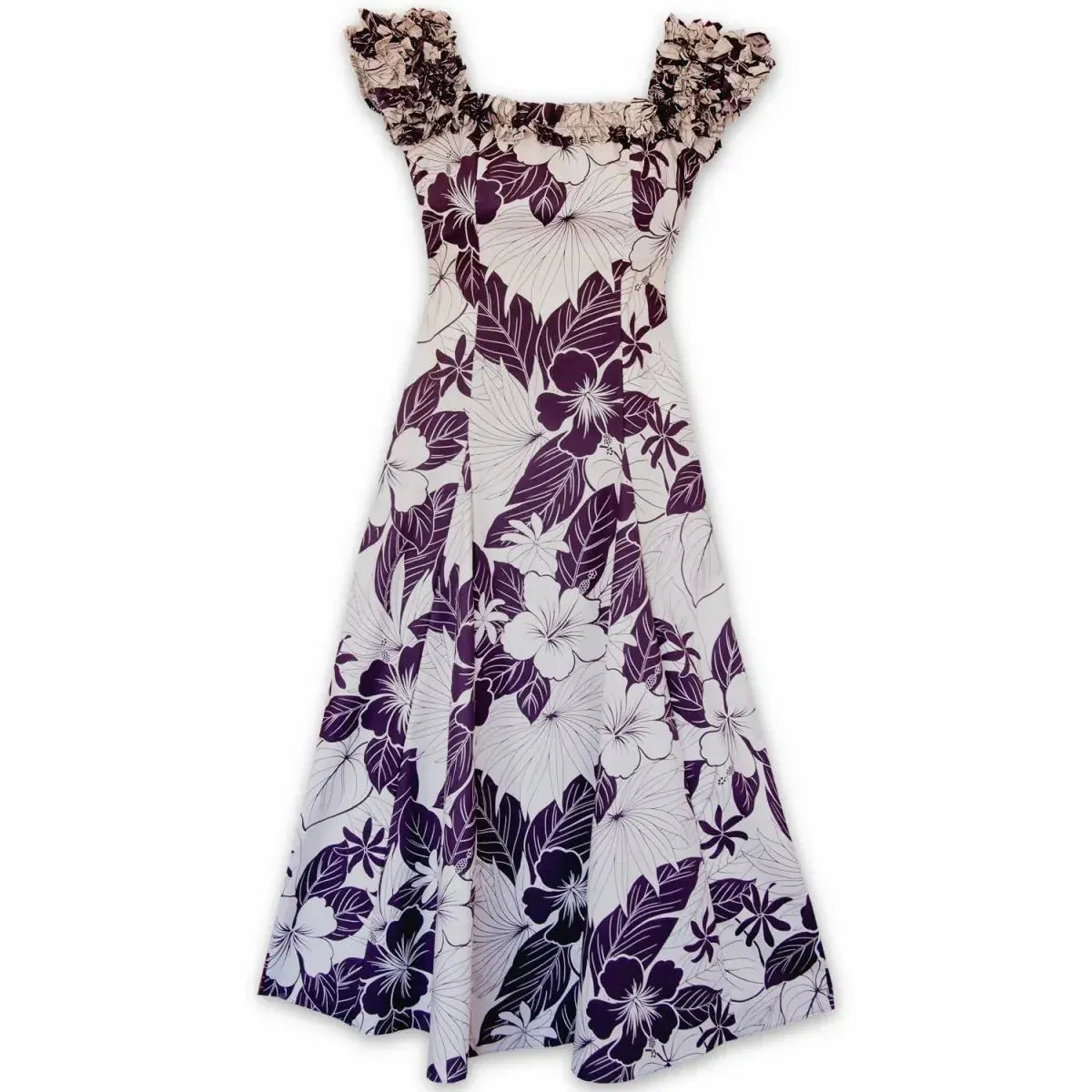 Haven purple hawaiian leilani dress - alohaz