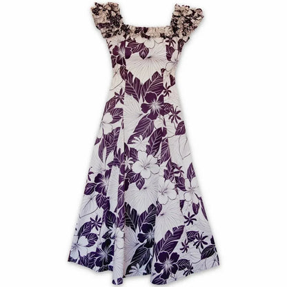 Haven purple hawaiian leilani dress - alohaz