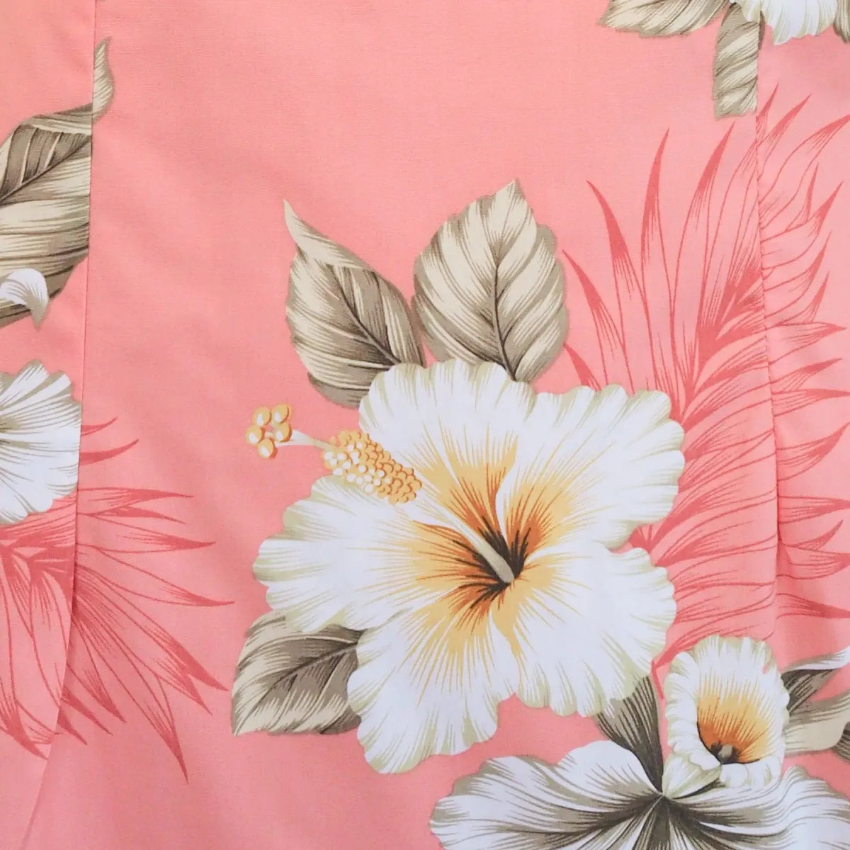 Hibiscus joy pink hawaiian tank dress