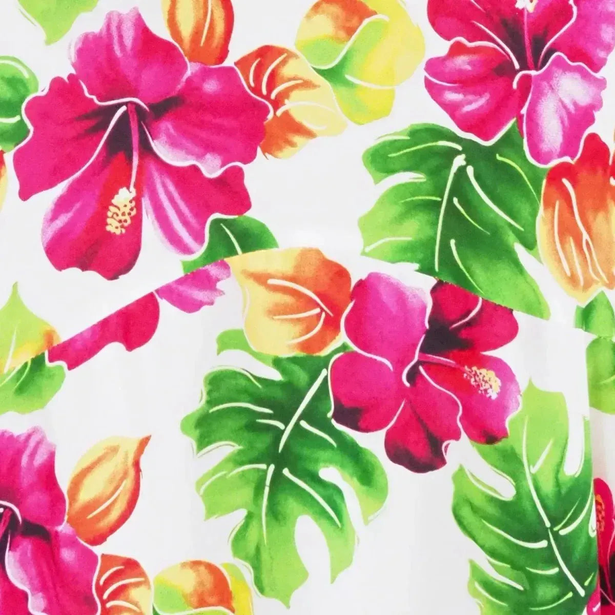 Hoopla white hawaiian molokini short dress - alohaz