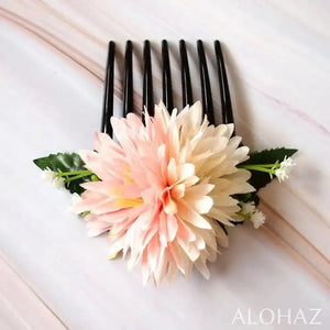 Island mums hawaiian flower hair comb