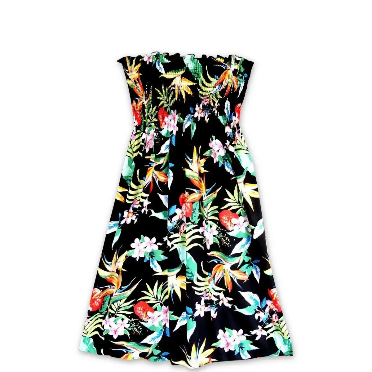 Jungle black hawaiian moonkiss dress - alohaz