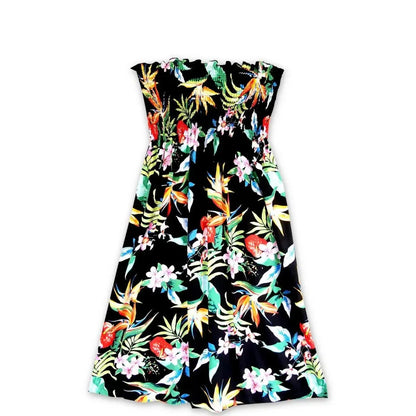 Jungle black hawaiian moonkiss dress - alohaz