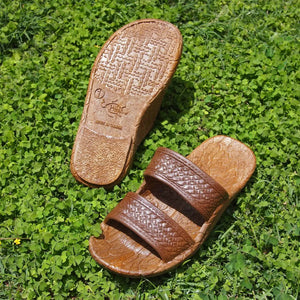 Kids brown classic jandals® - pali hawaii jesus sandals
