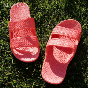 Kids pink classic jandals® - pali hawaii jesus sandals