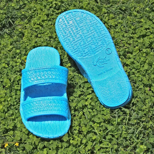 Kids sky blue classic jandals® - pali hawaii jesus sandals
