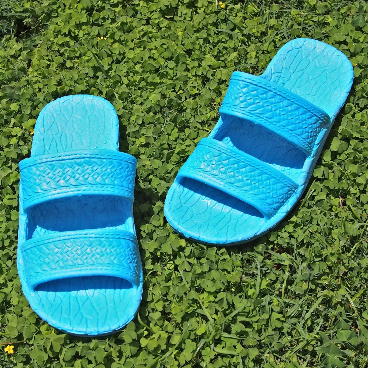Kids sky blue classic jandals® - pali hawaii jesus sandals