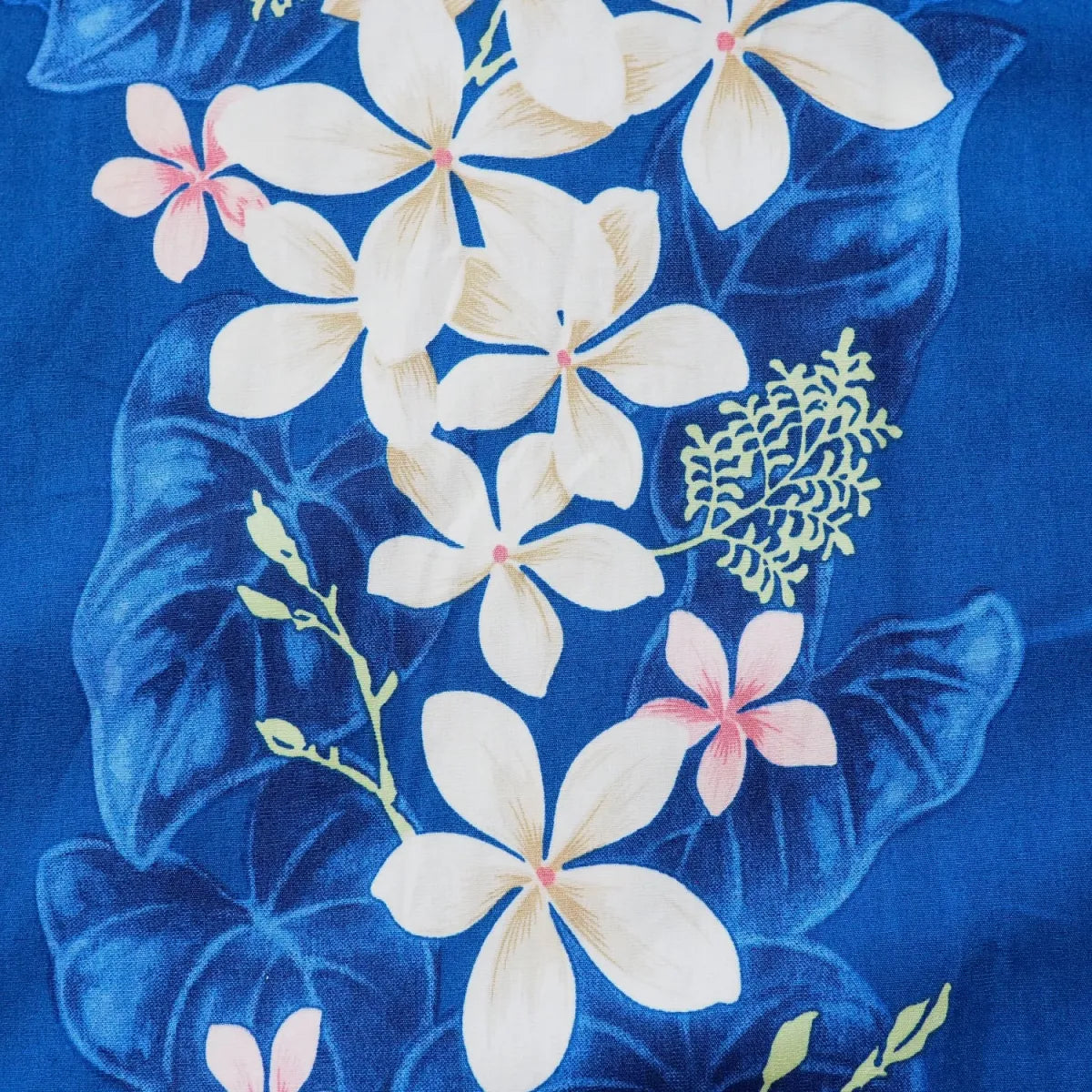 Kuulei blue hawaiian cotton shirt