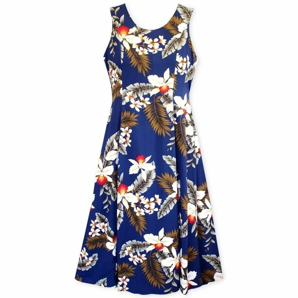 Majestic blue hawaiian darling dress - alohaz