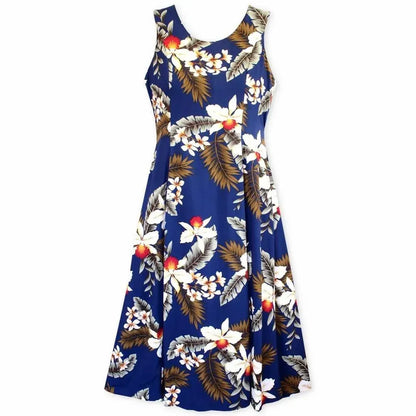 Majestic blue hawaiian darling dress - alohaz