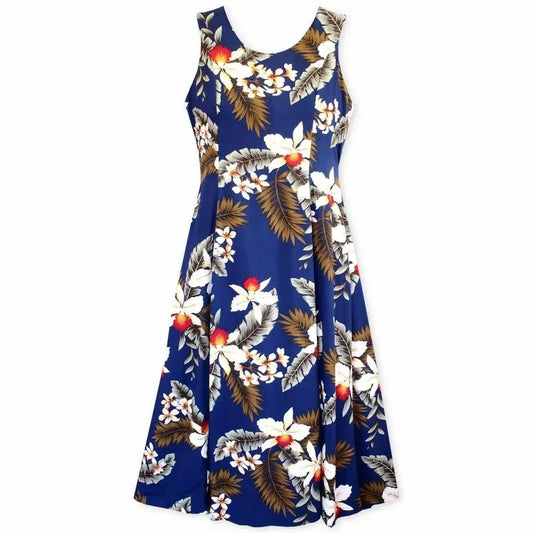 Majestic blue hawaiian darling dress - alohaz