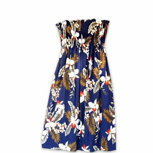 Majestic blue hawaiian moonkiss short dress - alohaz