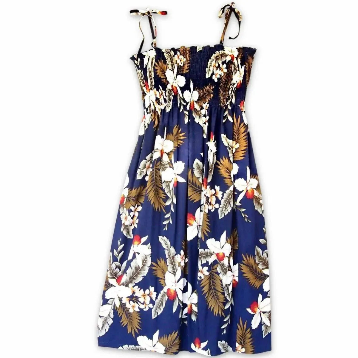 Majestic blue hawaiian moonkiss short dress - alohaz