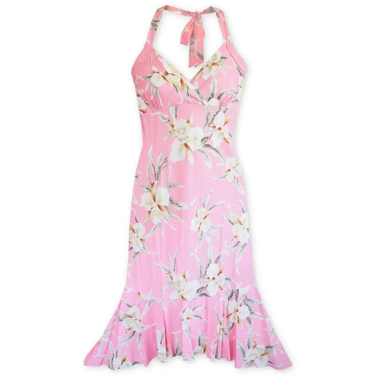 Mele pink hawaiian akua dress - alohaz
