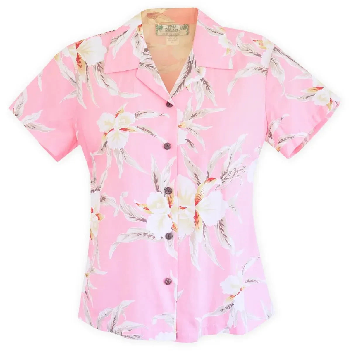 Mele pink hawaiian lady blouse - alohaz