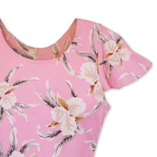 Mele pink hawaiian malia dress - alohaz