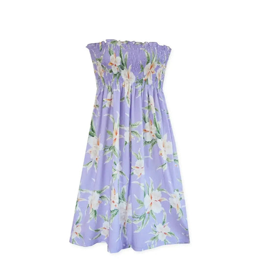 Mele purple hawaiian moonkiss short dress - alohaz